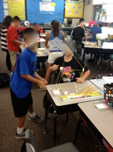 This team built the tallest structure that remained standing on its own!