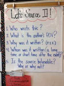 Questions critical readers need to ponder when reading news, history, etc. Thanks Teaching Channel!